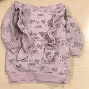 Ice Cream Castles Girls Ruffle Sweatshirt